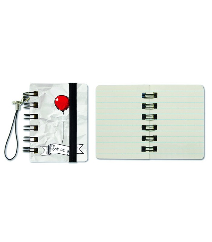 Mini carnet pluie "After rain comes rainbow"