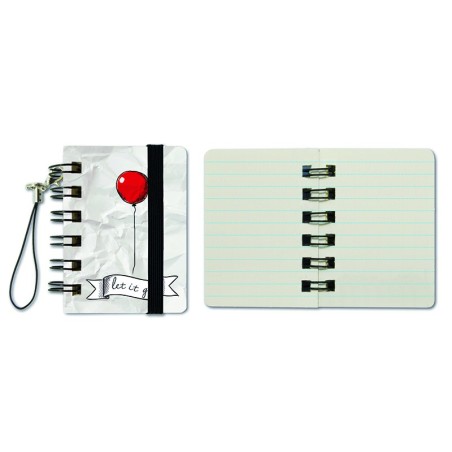 Mini carnet pluie "After rain comes rainbow"