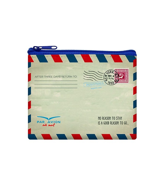 Porte-monnaie mail "No reason to stay is a good reason to go"