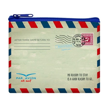 Porte-minnaie mail "No reason to stay is a good reason to go"