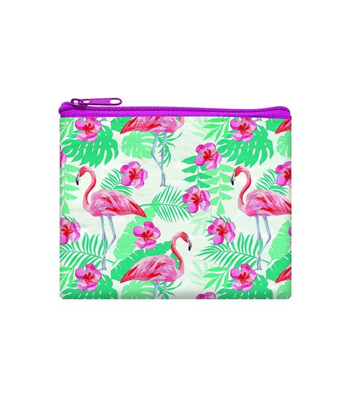 Porte-monnaie flamant rose