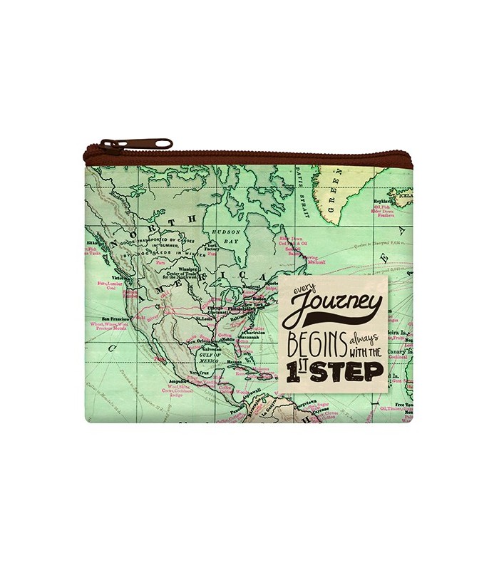 Porte-minnaie mail "No reason to stay is a good reason to go"