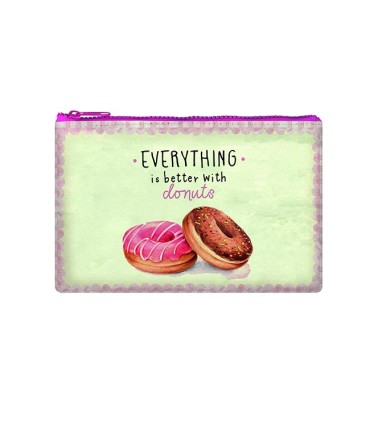 Pochette "Everything is better with donuts"
