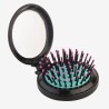Brosse à cheveux + miroir "Good luck"