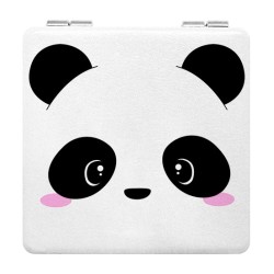 Brosse à cheveux + miroir "Good luck"