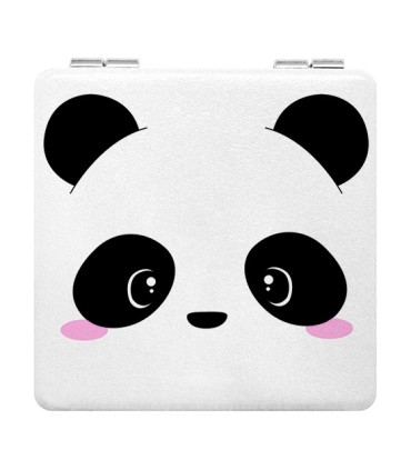 Miroir de poche panda