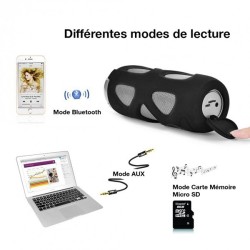 Enceinte Bluetooth transportable anti-choc et résistante à l'eau