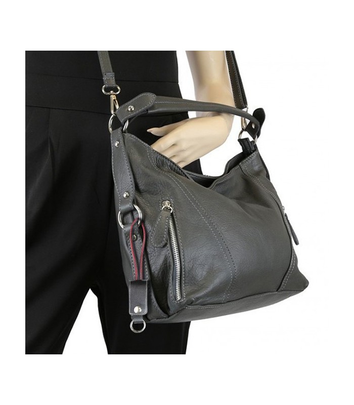 Câble porte-clés sortie micro USB et iPhone noir