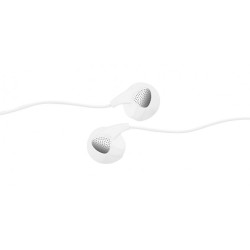 Oreillette mains libres avec micro, blanc