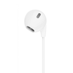 Oreillette mains libres avec micro, blanc