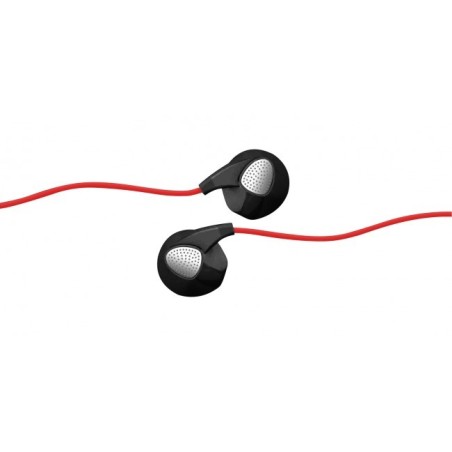 Oreillette mains libres avec micro, rouge