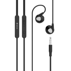 Oreillette mains libres avec micro, blanc