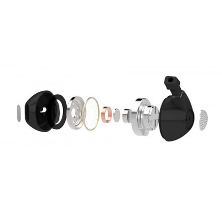 Oreillette mains libres avec micro, blanc