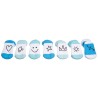 Coffret 7 paires de chaussettes pour garçons, bleues