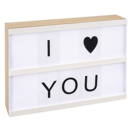 Boîte lumineuse à messages, petit modèle