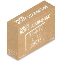 Boîte lumineuse à messages, petit modèle