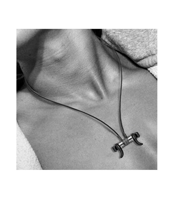 Ecouteurs en métal aimantés, compatibles Bluetooth