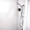 Haut-parleur pour la douche, étanche noir