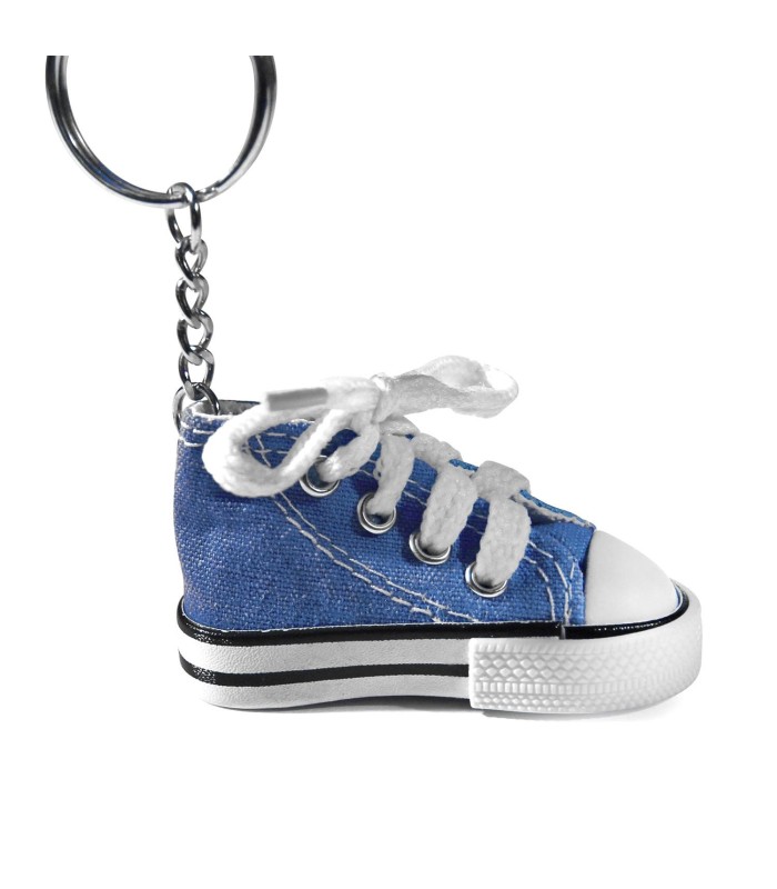 Porte-clés chaussure, bleu