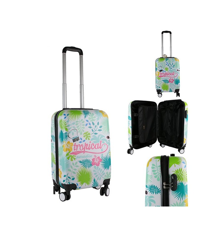 Valise cabine Tropicale, capacité 48L