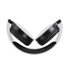 Casque compatible Bluetooth, blanc