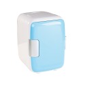 Mini Frigo 4 L AC/DC, bleu et blanc