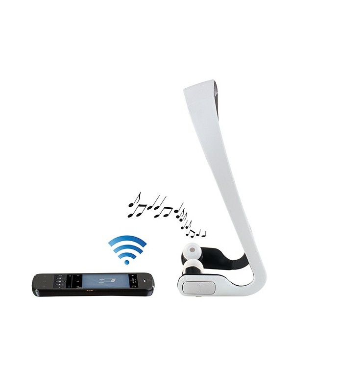 Casque de sport multifonction, blanc