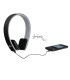 Casque compatible Bluetooth, noir