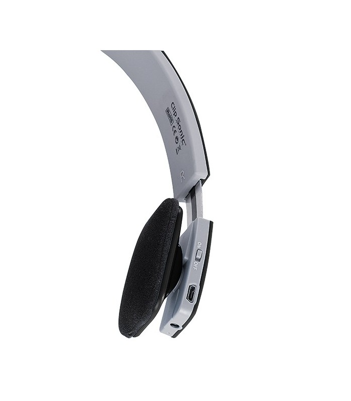 Casque compatible Bluetooth, noir