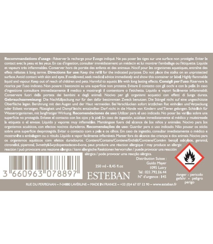 Bouquet parfumé Triptyque + recharge 250ml Rêve Blanc Esteban