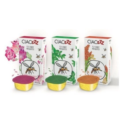Capsule anti-moustique pour diffuseur George Ciaozzz, Citronella & Mint