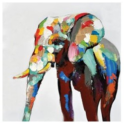 Toile Bulldog 60 cm x 60 cm