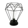 Lampe déco lumineuse noire