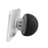 Mini haut-parleur Bluetooth noir look champignon