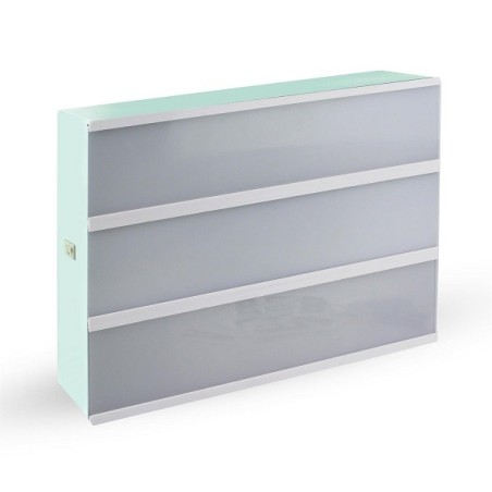 Boîte lumineuse à message format A3 + 85 caractères