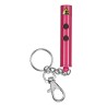 Porte-clés lampe torche et laser, rose