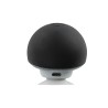 Mini haut-parleur Bluetooth noir look champignon