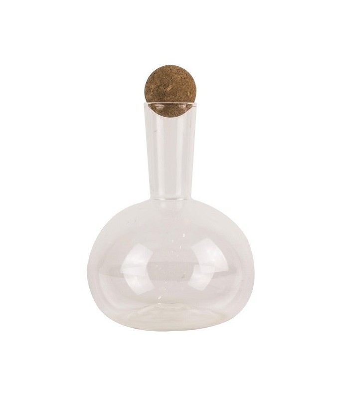 Carafe en verre 1,5L avec bouchon en liège