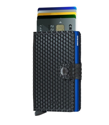 Porte cartes Secrid MCU Black Blue
