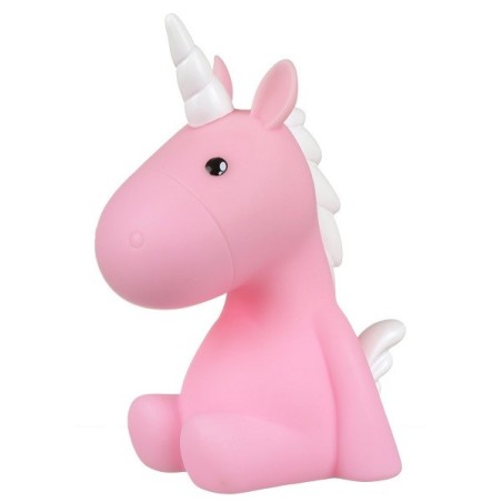 Veilleuse Licorne, rose