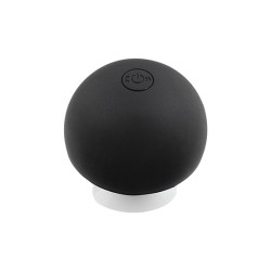 Mini haut-parleur Bluetooth noir look champignon