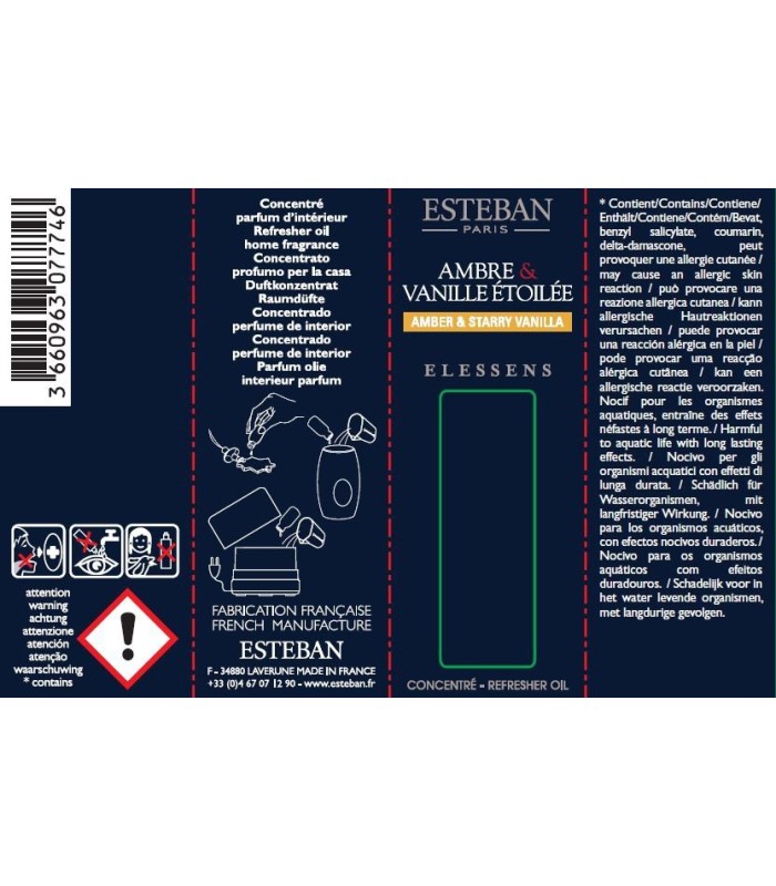 Concentré de parfum Néroli, Esteban