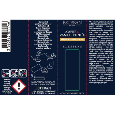 Concentré de parfum Néroli, Esteban