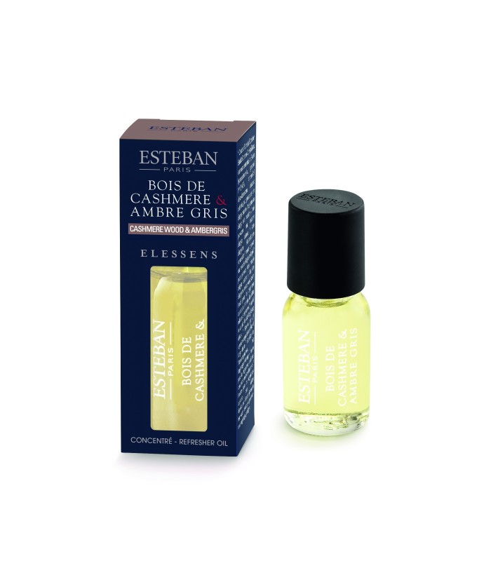 Concentré de parfum Bois de Cashmere et Ambre gris, Esteban