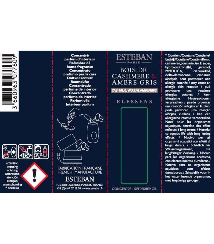 Concentré de parfum Néroli, Esteban