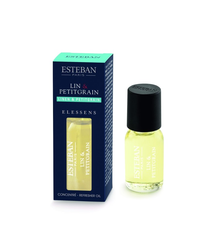 Concentré de parfum Lin et Petitgrain, Esteban