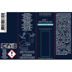 Concentré de parfum Lin et Petitgrain, Esteban