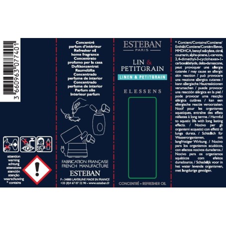 Concentré de parfum Néroli, Esteban