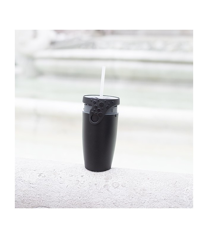 Mug étanche noir Twizz Karl de Néolid