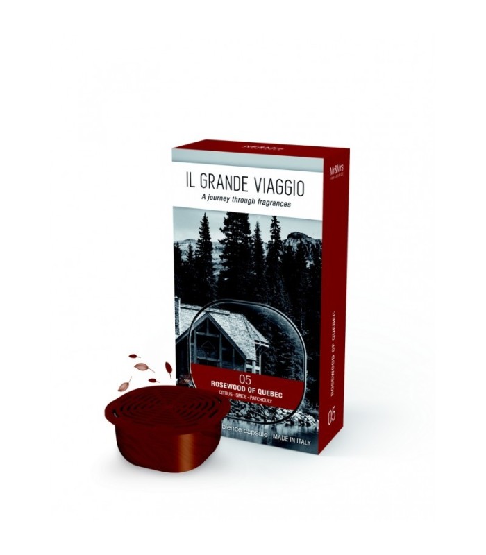 1 capsule Palissandre du Québec pour diffuseur parfum George Rosewood of Quebec - Mr and Mrs Fragrance